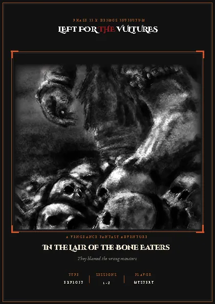 In the Lair of the Bone Eaters cover