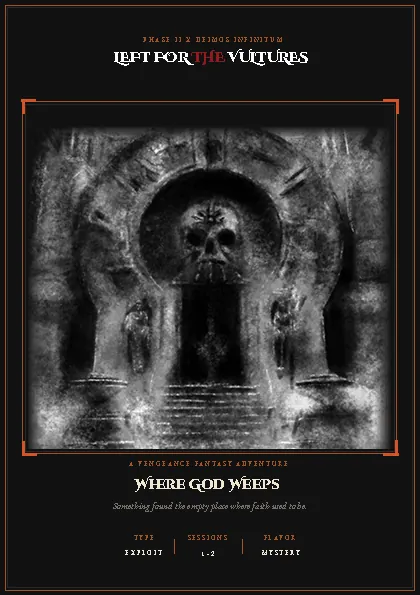 Where God Weeps cover