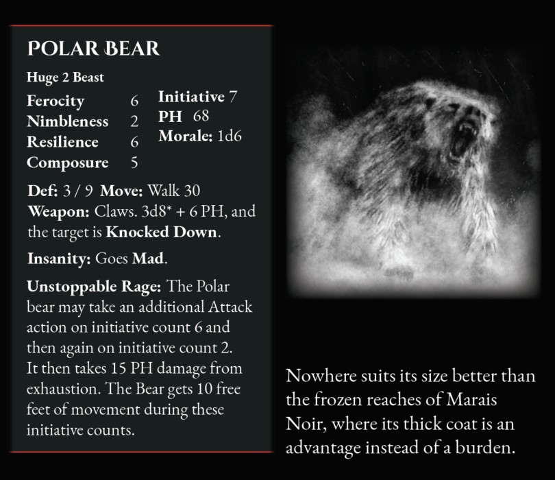 Polar Bear stat block